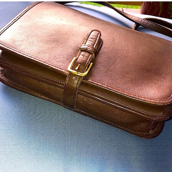 Vintage Coach New York City Saddle Pouch Bag 9585 - Picture 1 of 8